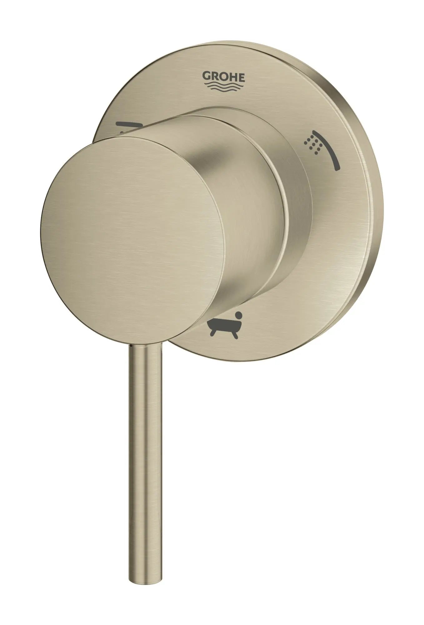 Grohe ATRIO 3-WAY DIVERTER TRIM  Brushed Nickel 29216EN1 - Plumbing Market