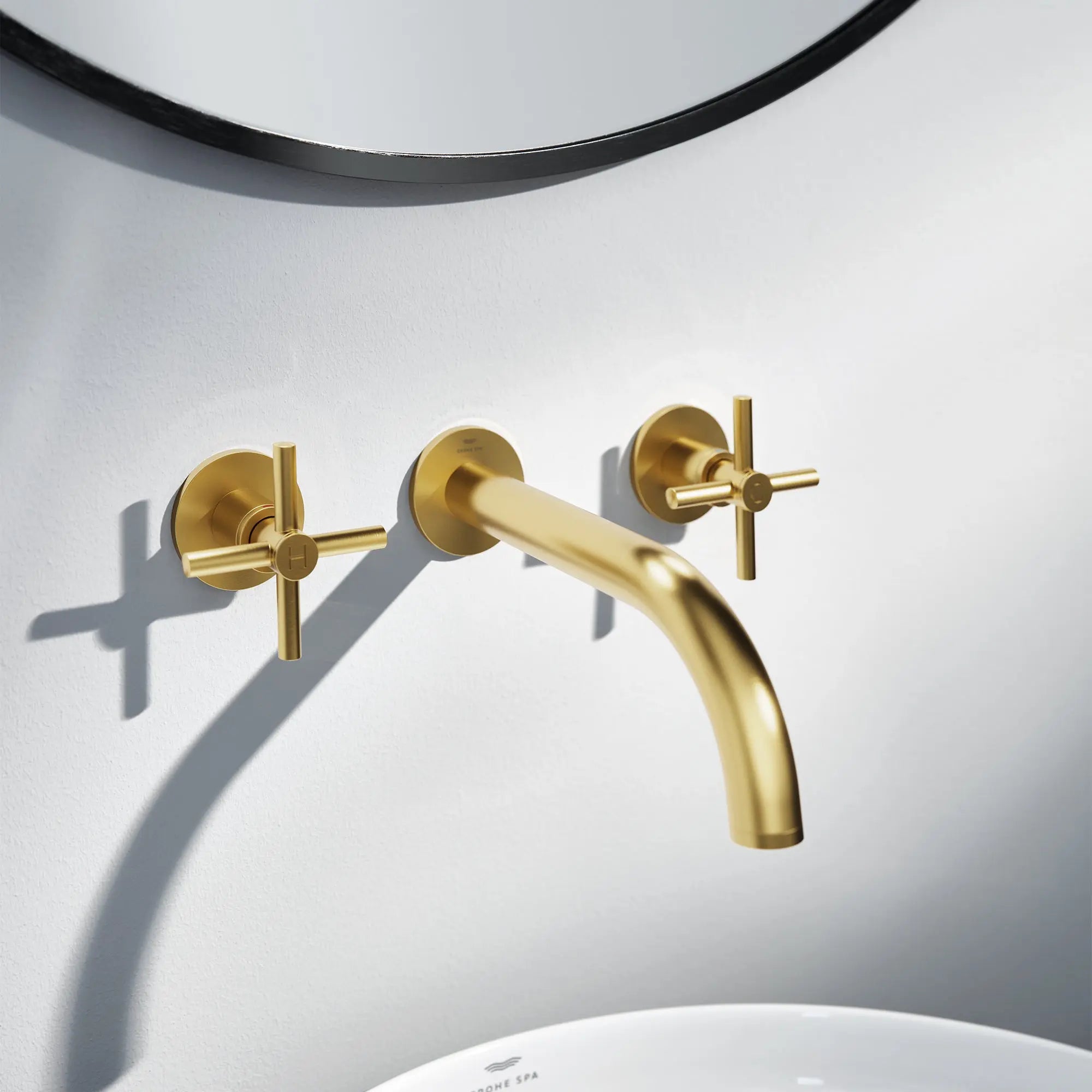 Grohe ATRIO 3H SINK M 1.2GPM  Brushed Cool Sunrise 20663GN0 - Plumbing Market
