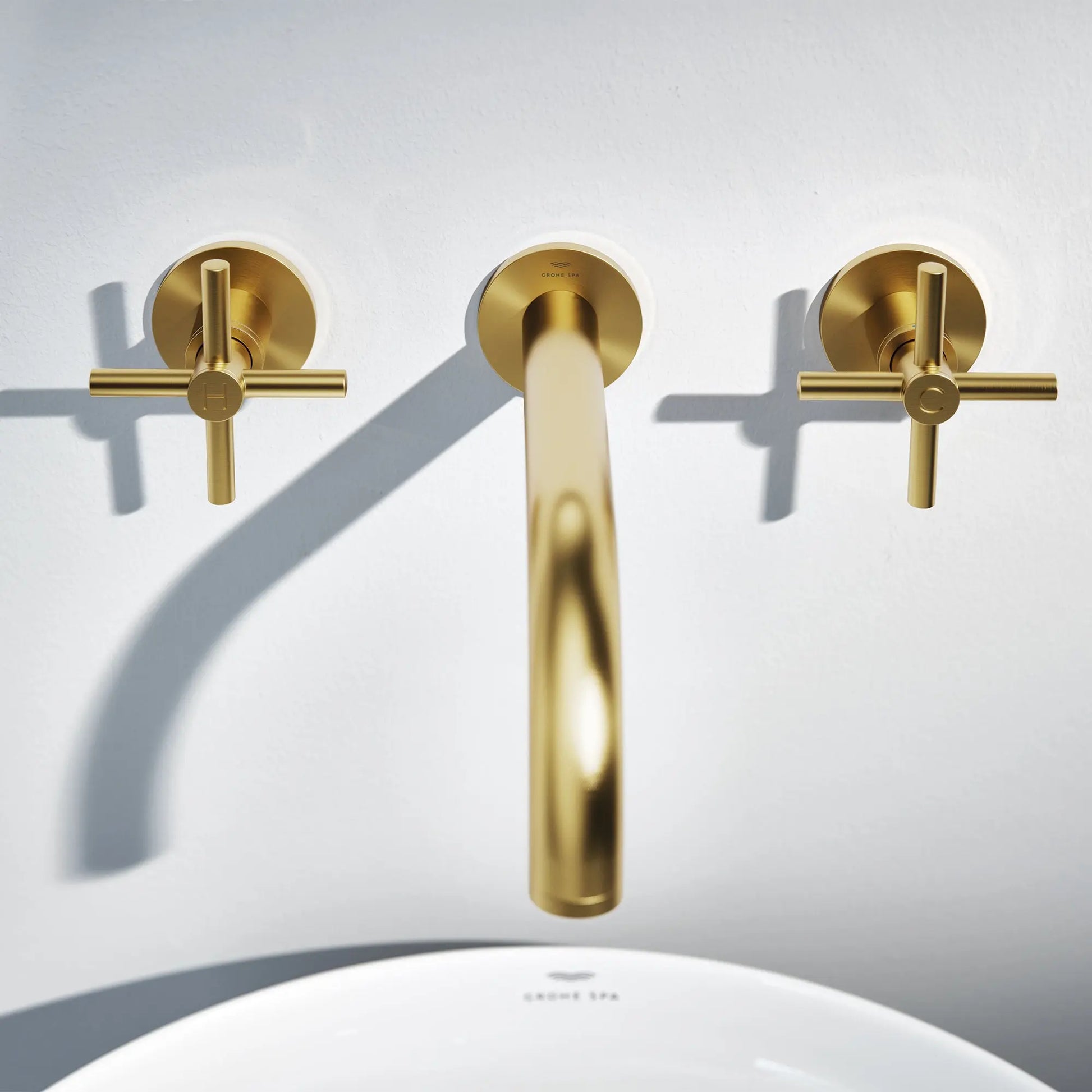 Grohe ATRIO 3H SINK M 1.2GPM  Brushed Cool Sunrise 20663GN0 - Plumbing Market