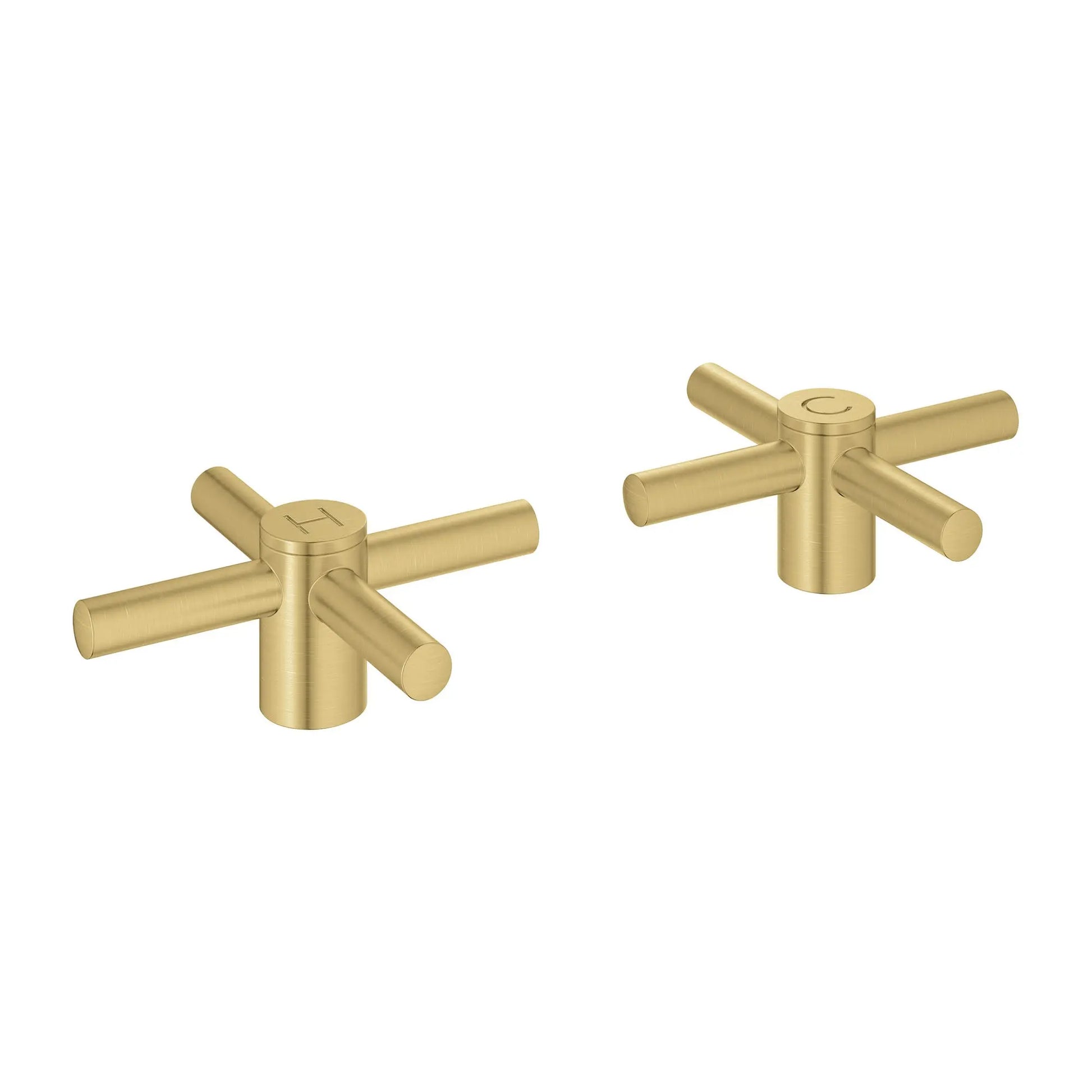 Grohe ATRIO CROSS HANDLE  Brushed Cool Sunrise 14215GN0 - Plumbing Market