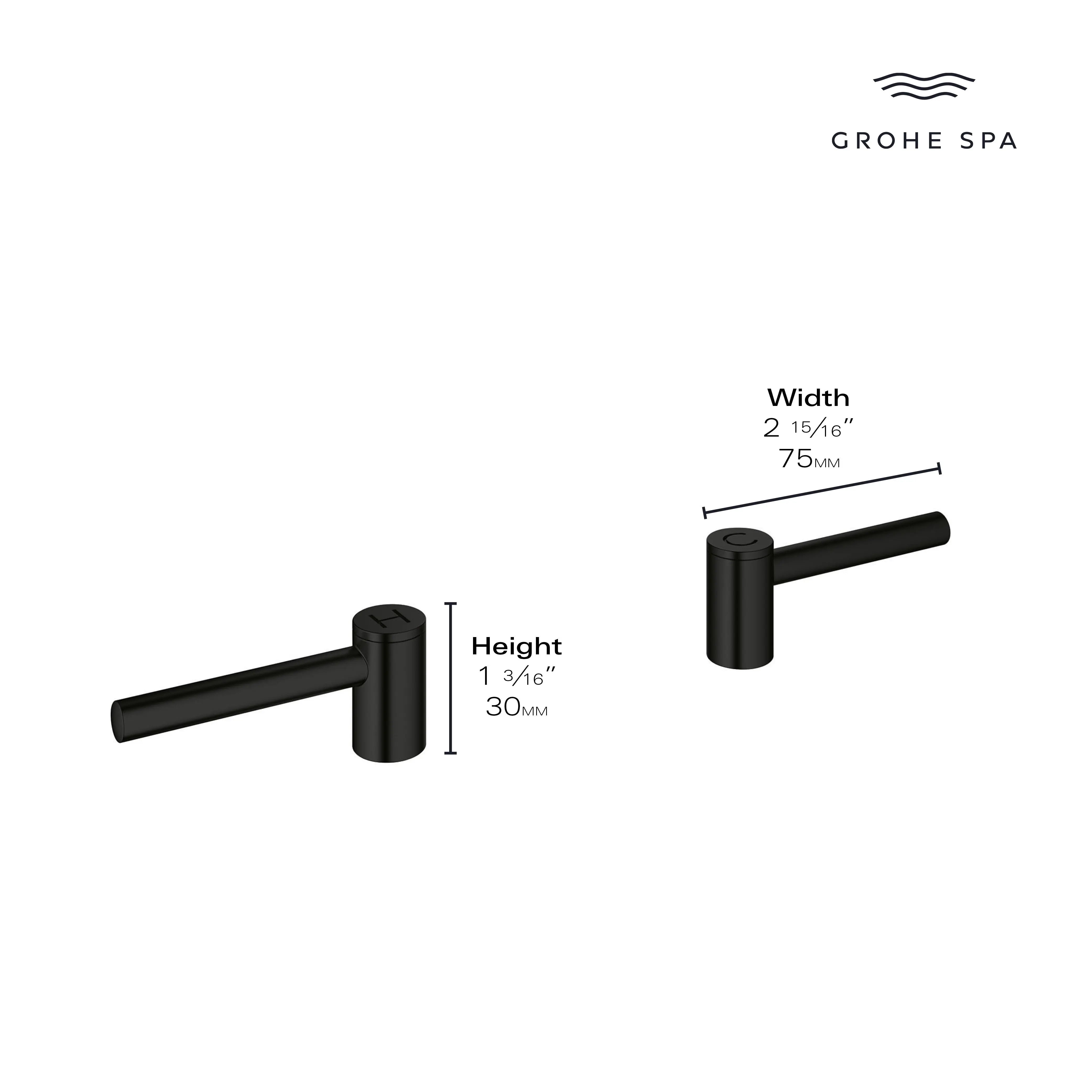 Grohe ATRIO CROSS HANDLE  Brushed Cool Sunrise 14216GN0 - Plumbing Market