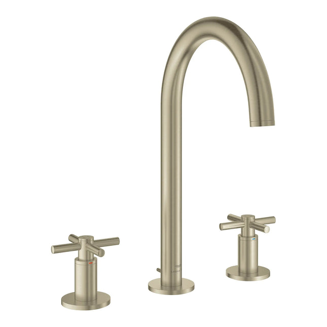Grohe ATRIO NEW 2HDL 3-H L  Brushed Nickel 20659EN0 - Plumbing Market