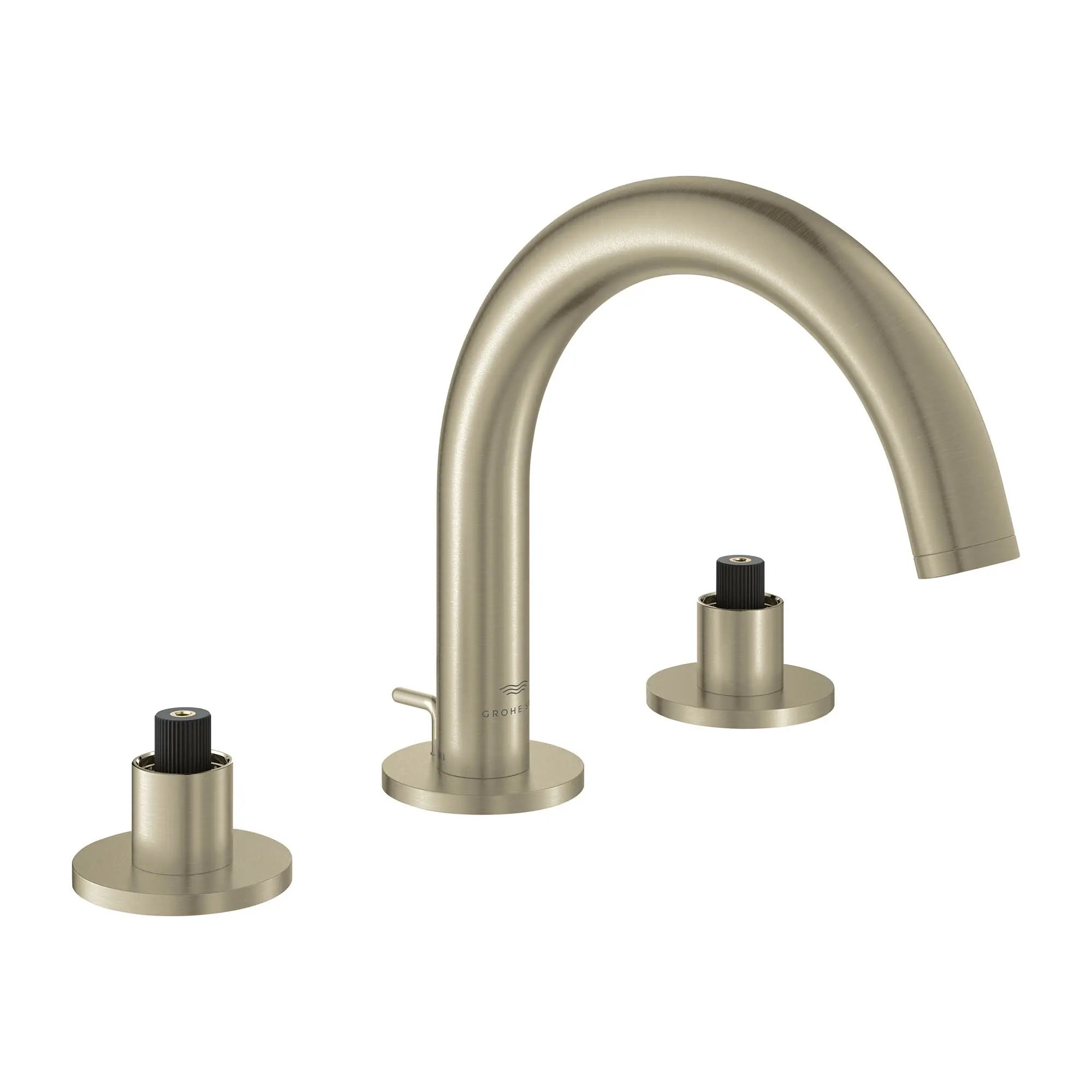Grohe ATRIO NEW 2HDL BASIN 3-H M  Brushed Nickel 20660EN0 - Plumbing Market