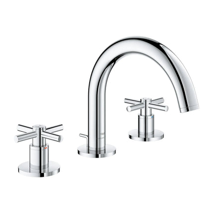 Grohe ATRIO NEW 2HDL BASIN 3-H M  Chrome 20660000 - Plumbing Market