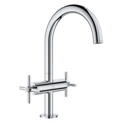 Grohe ATRIO NEW 2HDL BASIN L US  Chrome 21146000 - Plumbing Market