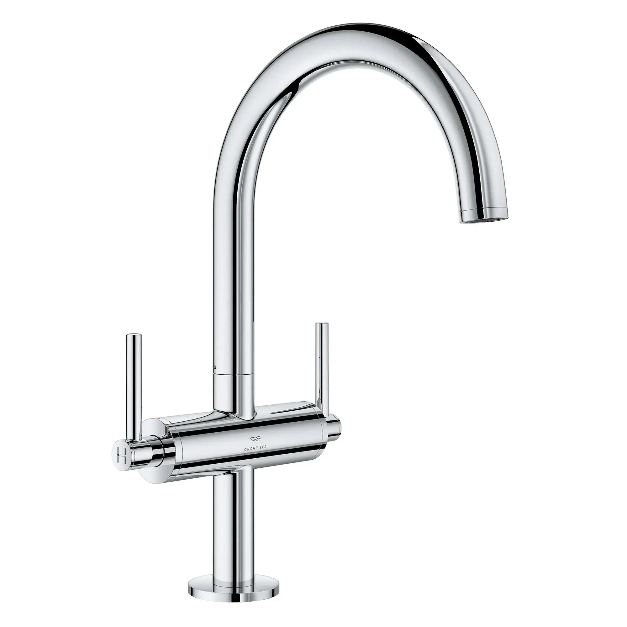 Grohe ATRIO NEW 2HDL BASIN L US  Chrome 21146000 - Plumbing Market