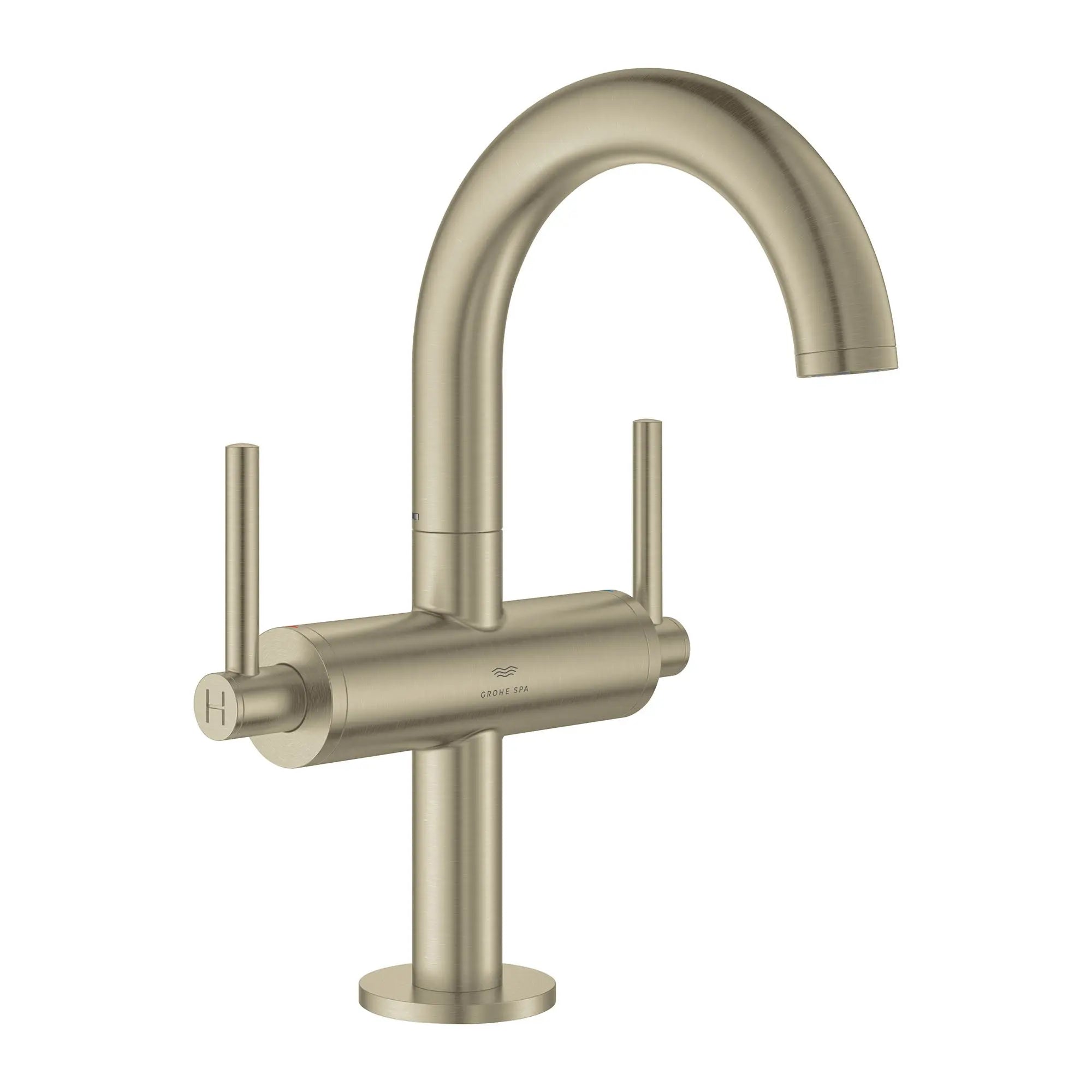 Grohe ATRIO NEW 2HDL BASIN M US  Brushed Nickel 21148EN0 - Plumbing Market