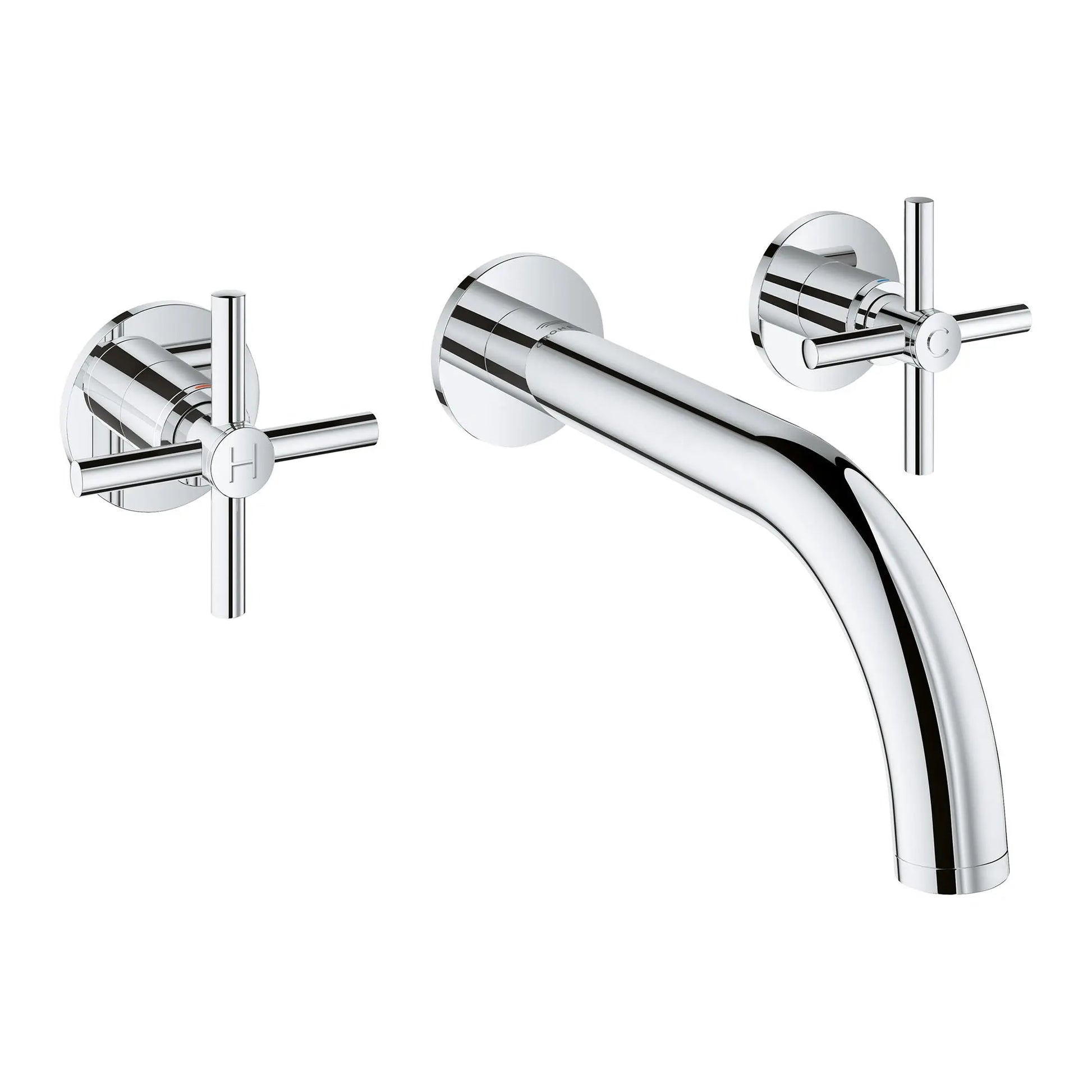Grohe ATRIO NEW 2HDL TRIMSET BASIN 3-H M  Chrome 20663000 - Plumbing Market