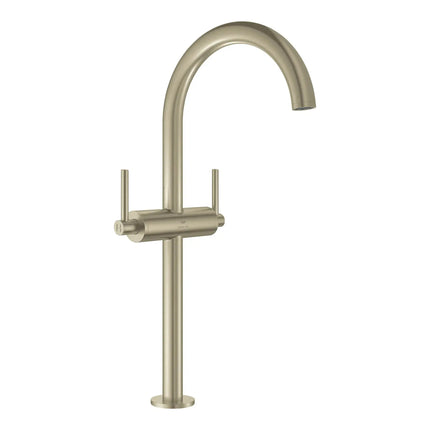 Grohe ATRIO NEW 2HDL VESSEL BASIN SMTH B XL US  Brushed Nickel 21161EN0 - Plumbing Market