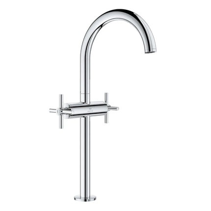 Grohe ATRIO NEW 2HDL VESSEL BASIN SMTH B XL US  Chrome 21161000 - Plumbing Market