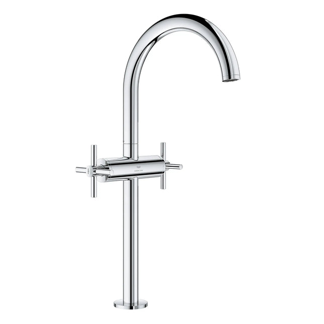 Grohe ATRIO NEW 2HDL VESSEL BASIN SMTH B XL US  Chrome 21161000 - Plumbing Market