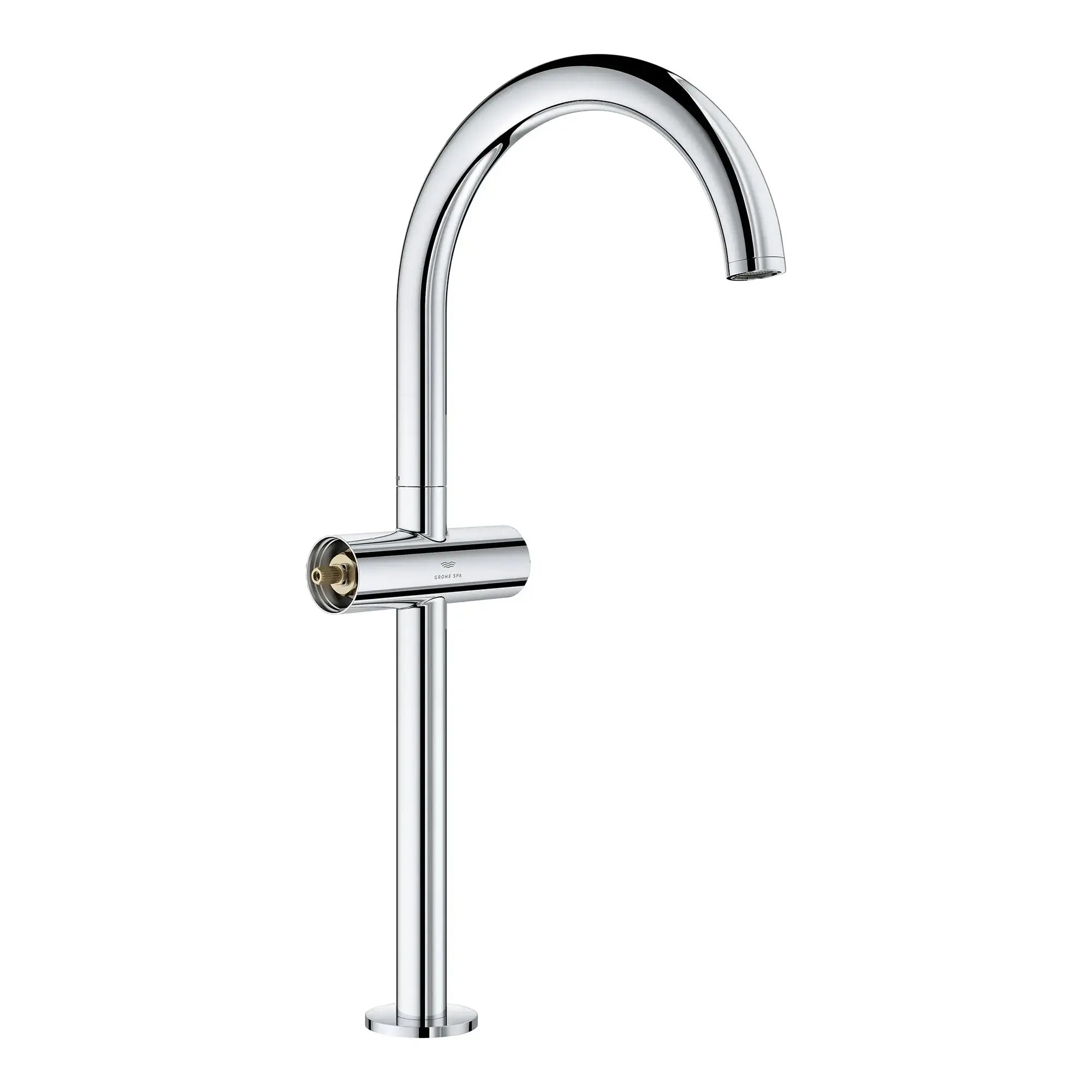 Grohe ATRIO NEW 2HDL VESSEL BASIN SMTH B XL US  Chrome 21161000 - Plumbing Market