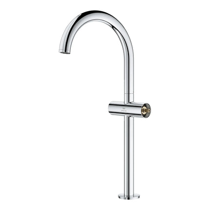 Grohe ATRIO NEW 2HDL VESSEL BASIN SMTH B XL US  Chrome 21161000 - Plumbing Market