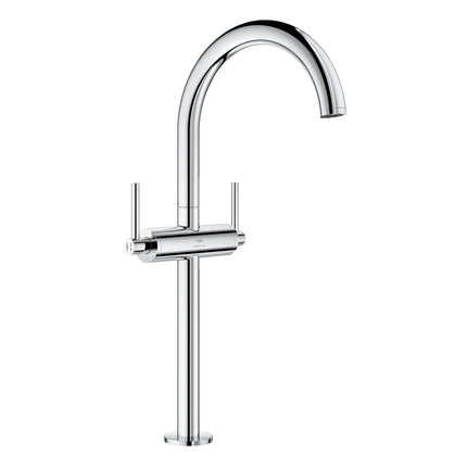 Grohe ATRIO NEW 2HDL VESSEL BASIN SMTH B XL US  Chrome 21161000 - Plumbing Market