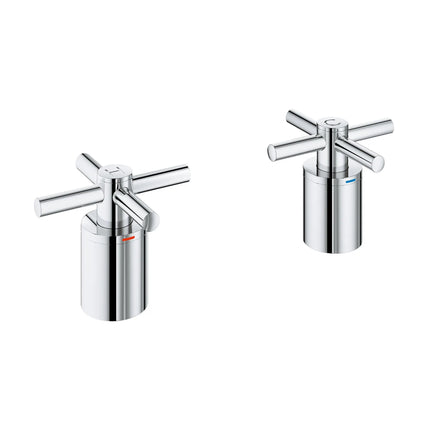 Grohe ATRIO NEW CROSS HANDLE  Chrome 14217000 - Plumbing Market