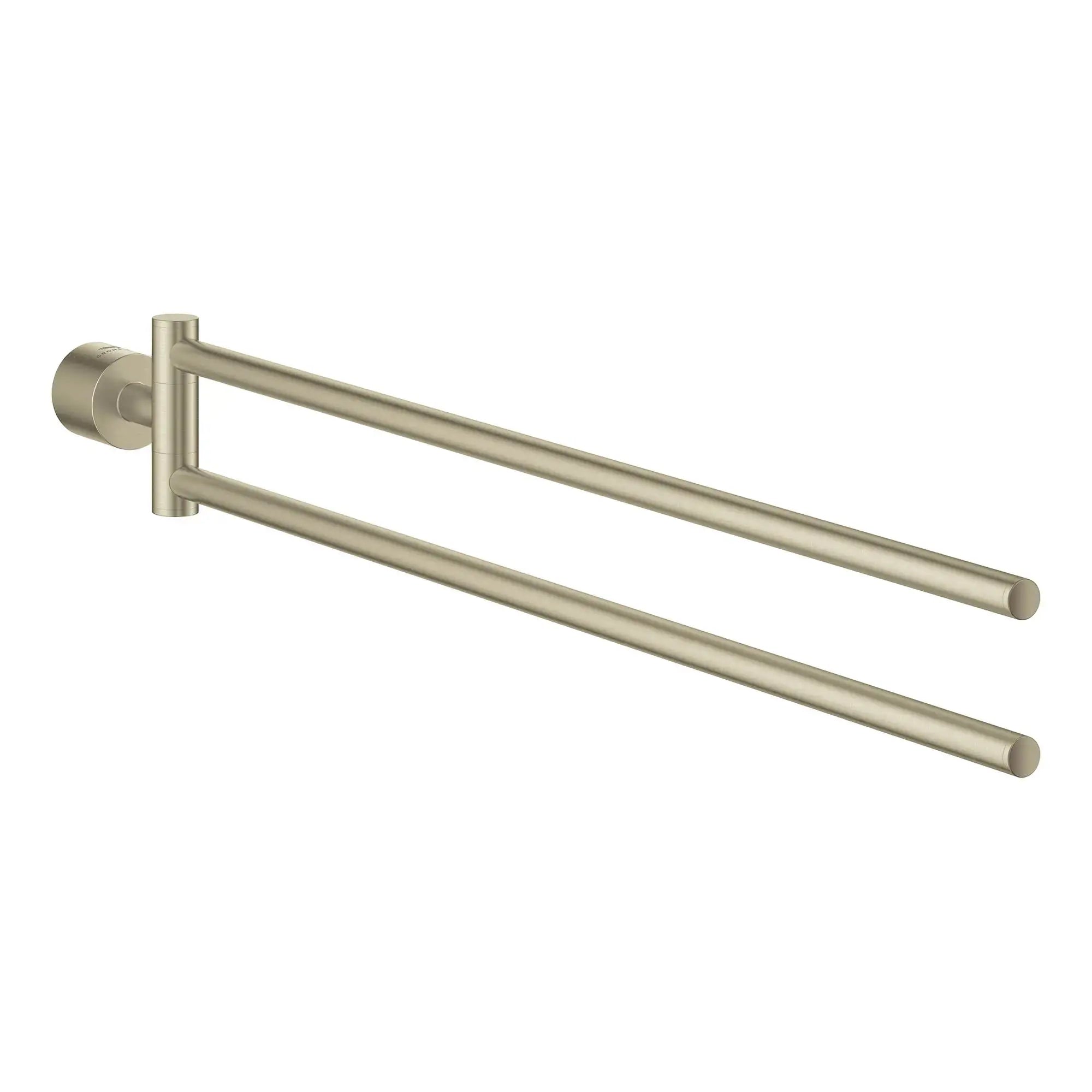 Grohe ATRIO NEW DOUBLE TOWEL BAR  Brushed Nickel 40888EN0 - Plumbing Market