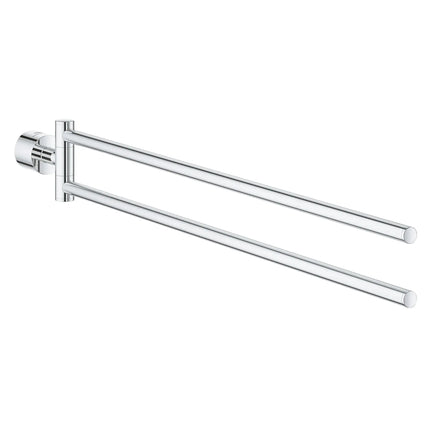 Grohe ATRIO NEW DOUBLE TOWEL BAR  Chrome 40888000 - Plumbing Market