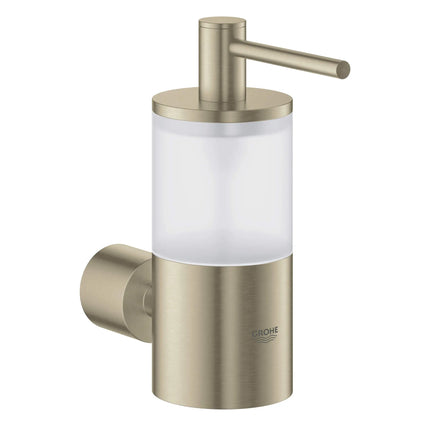Grohe ATRIO NEW GLASS HOLDER - BRNI  Brushed Nickel 40304EN3 - Plumbing Market