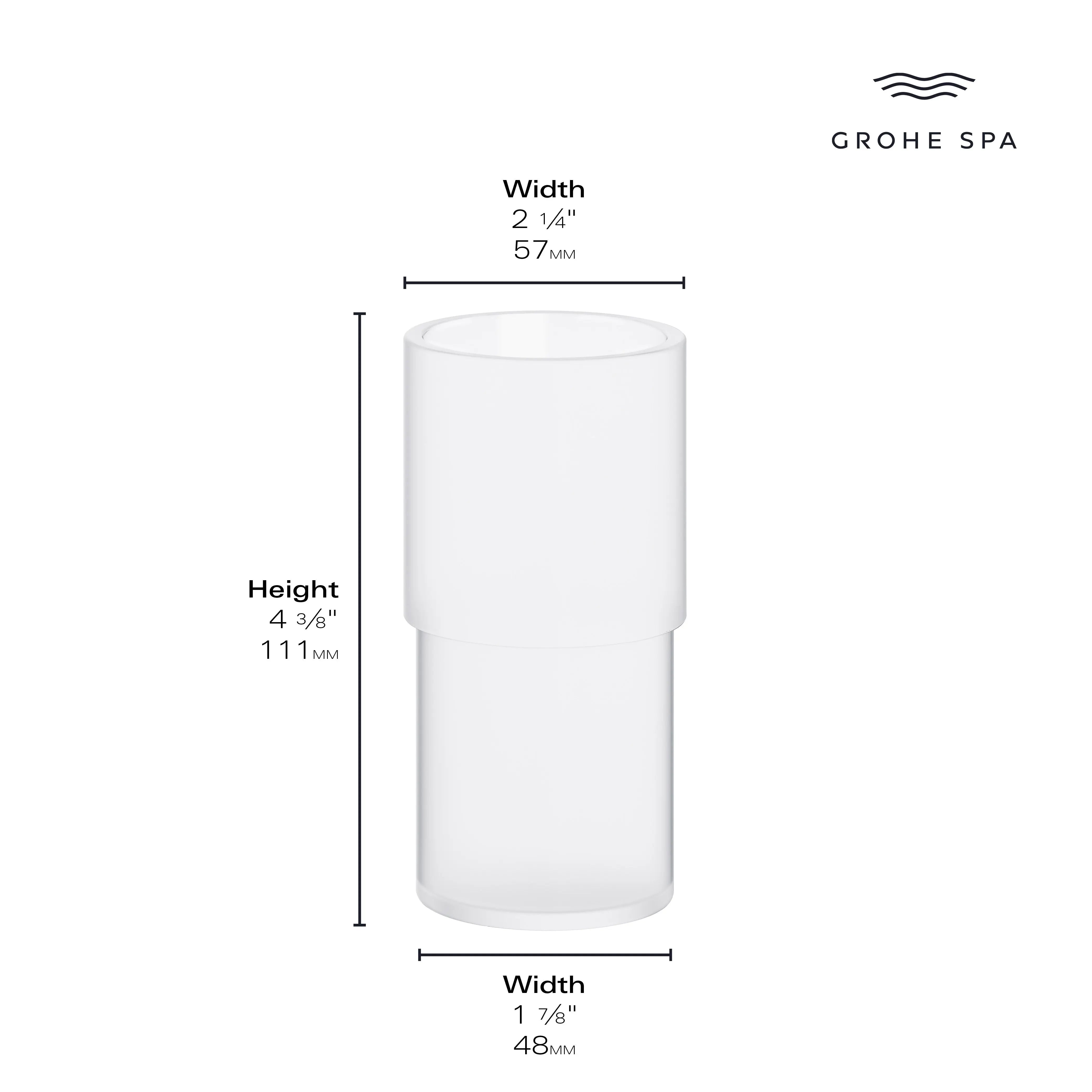 Grohe ATRIO NEW GLASS No Finish 40882000 - Plumbing Market
