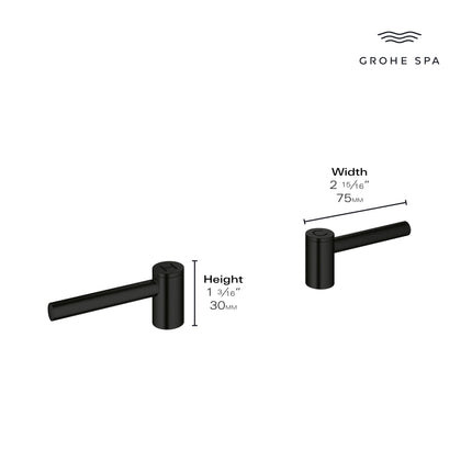 Grohe ATRIO NEW HANDLE  Chrome 14216000 - Plumbing Market