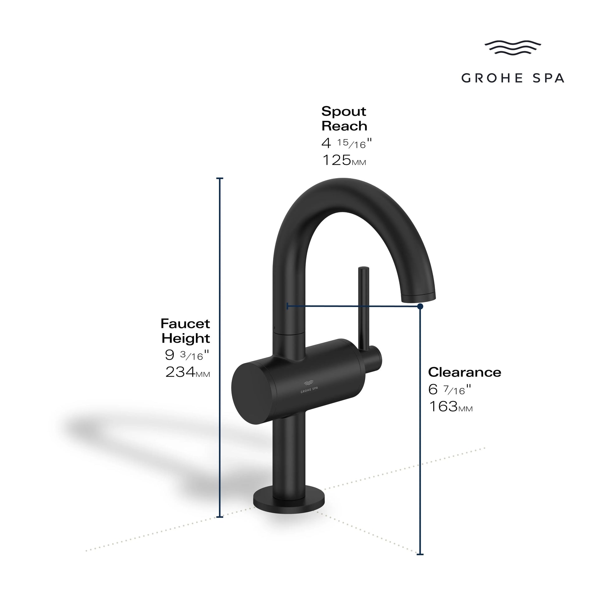 Grohe ATRIO NEW OHM BASIN M US Chrome 24351000 - Plumbing Market