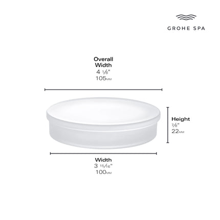Grohe ATRIO NEW SOAP DISH No Finish 40883000 - Plumbing Market