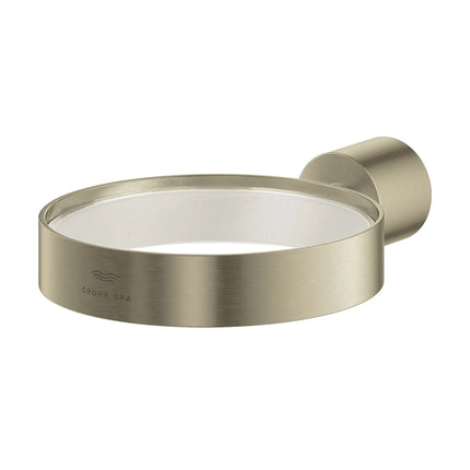 Grohe ATRIO NEW SOAP HOLDER  Brushed Nickel 40885EN0 - Plumbing Market