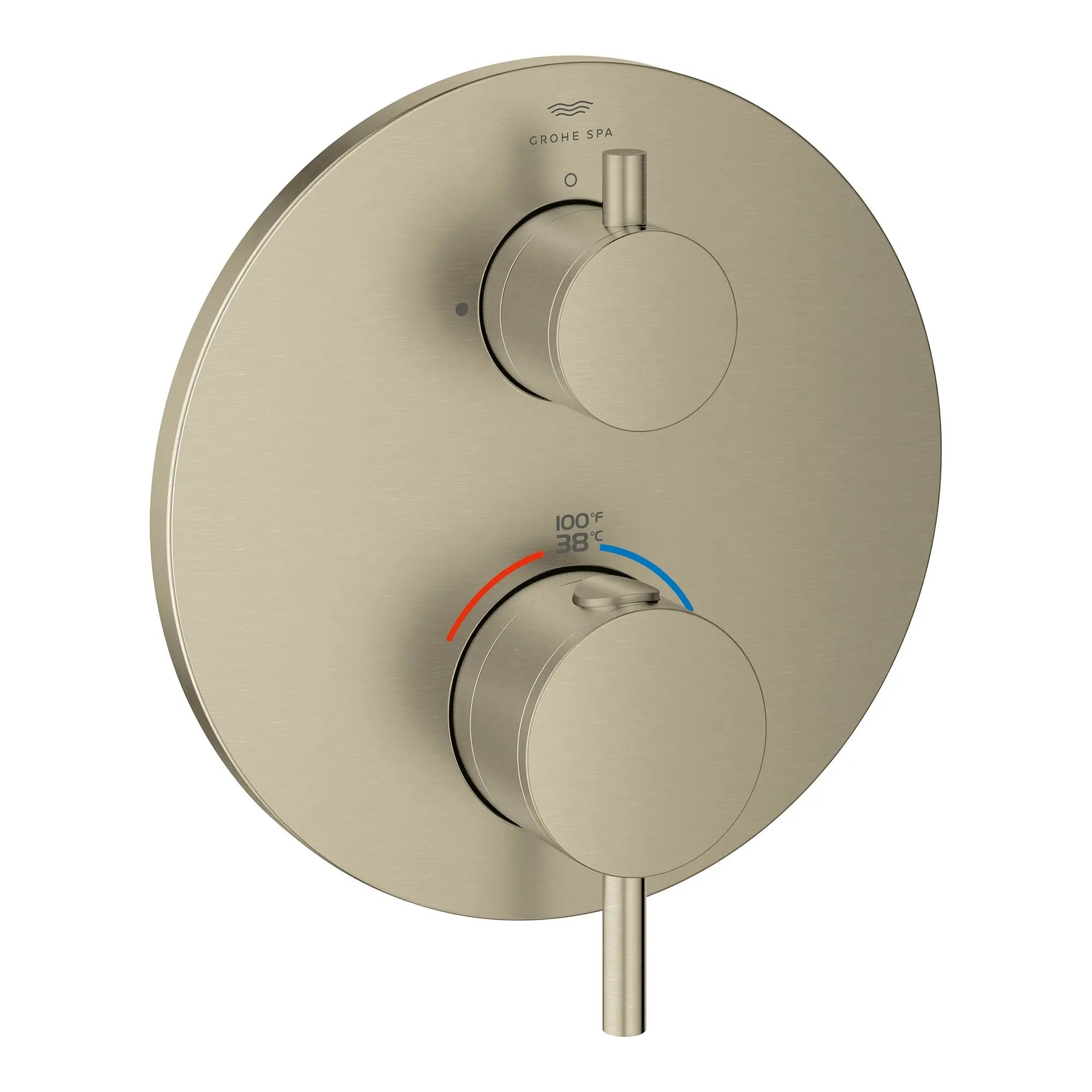 Grohe ATRIO NEW THM TRIMSET RAPIDO BATH US  Brushed Nickel 24361EN0 - Plumbing Market