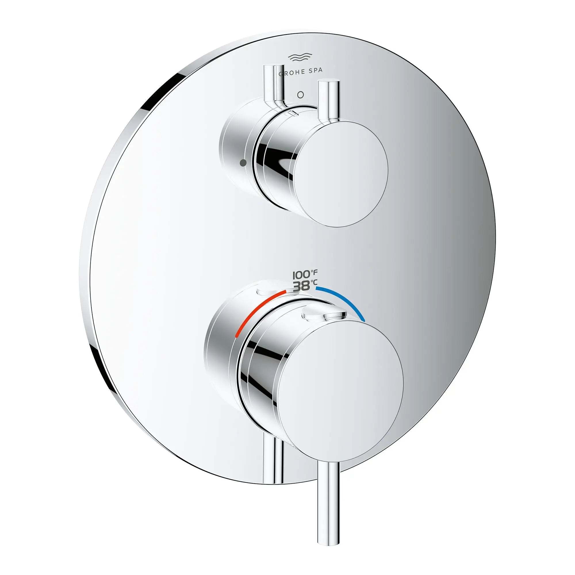 Grohe ATRIO NEW THM TRIMSET RAPIDO BATH US  Chrome 24361000 - Plumbing Market
