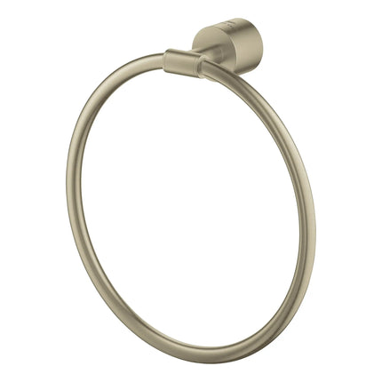 Grohe ATRIO NEW TOWEL RING  Brushed Nickel 40887EN0 - Plumbing Market