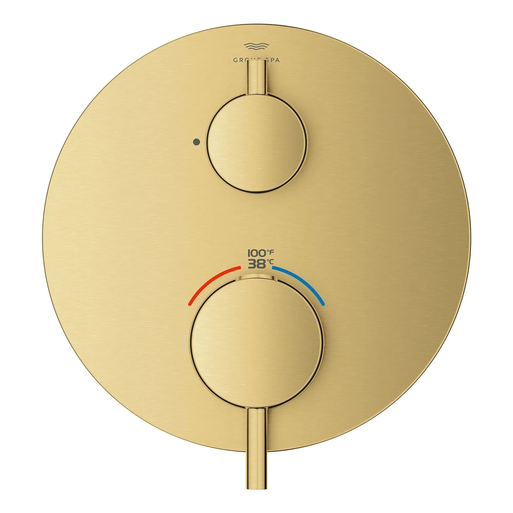 Grohe ATRIO THM TRIM SHOWER W VOL CTRL RD  Brushed Cool Sunrise 24360GN0 - Plumbing Market