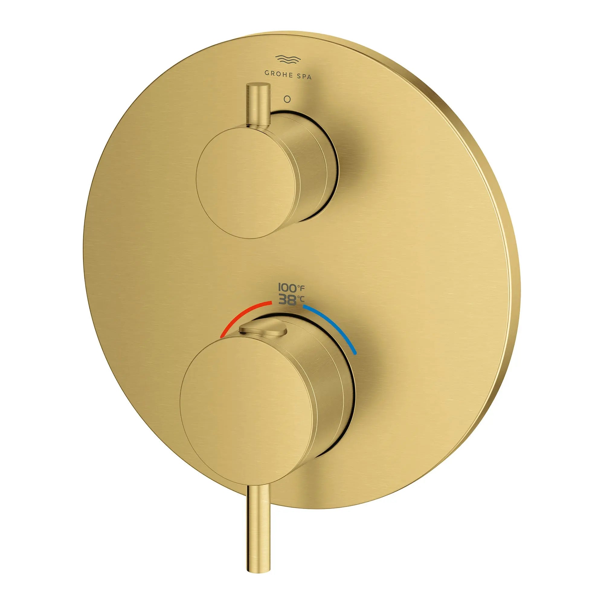 Grohe ATRIO THM TRIM SHOWER W VOL CTRL RD  Brushed Cool Sunrise 24360GN0 - Plumbing Market