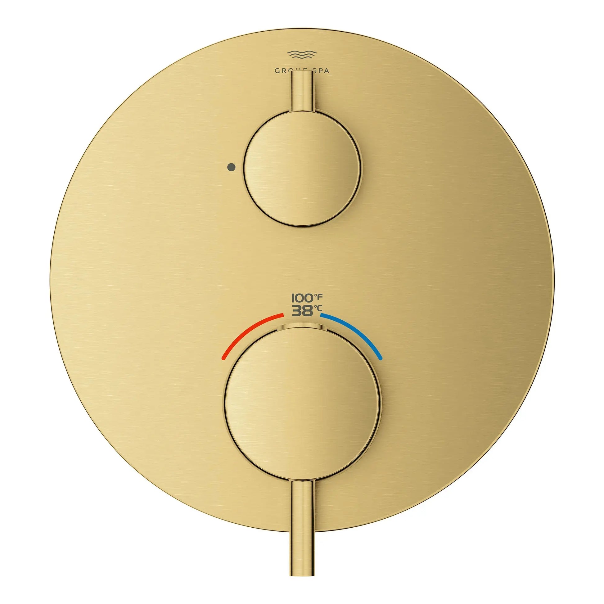 Grohe ATRIO THM TRIM SHOWER W VOL CTRL RD  Brushed Cool Sunrise 24360GN0 - Plumbing Market