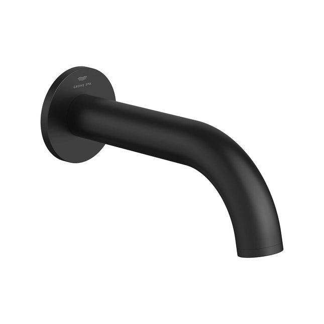 Grohe ATRIO TUB SPOUT WALL MOUNT Matte Black 134882430 - Plumbing Market