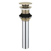 Grohe BATHROOM SINK POP-UP DRAIN W/O OVERFLOW  Brushed Nickel 48657EN0 - Plumbing Market