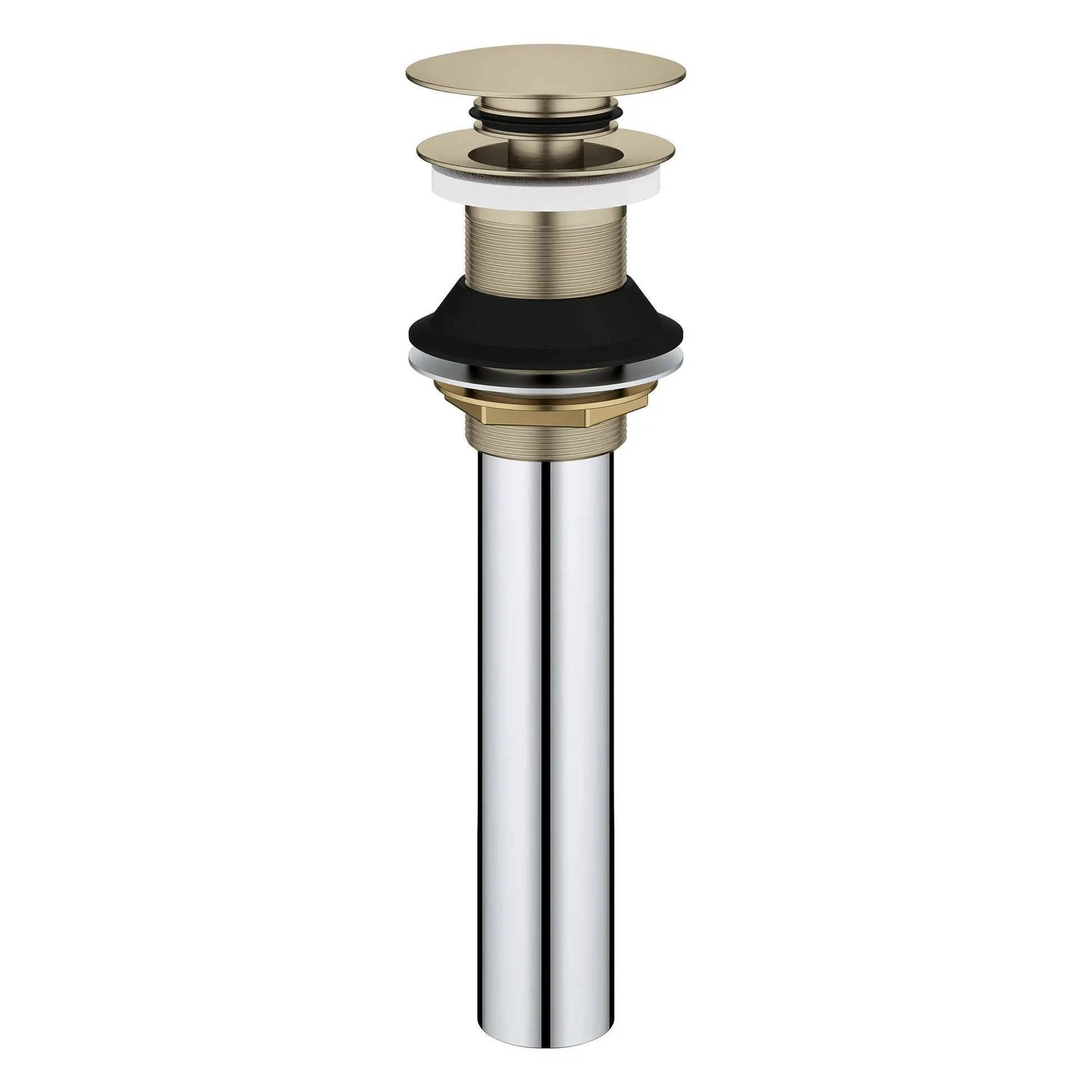 Grohe BATHROOM SINK POP-UP DRAIN W/O OVERFLOW  Brushed Nickel 48657EN0 - Plumbing Market