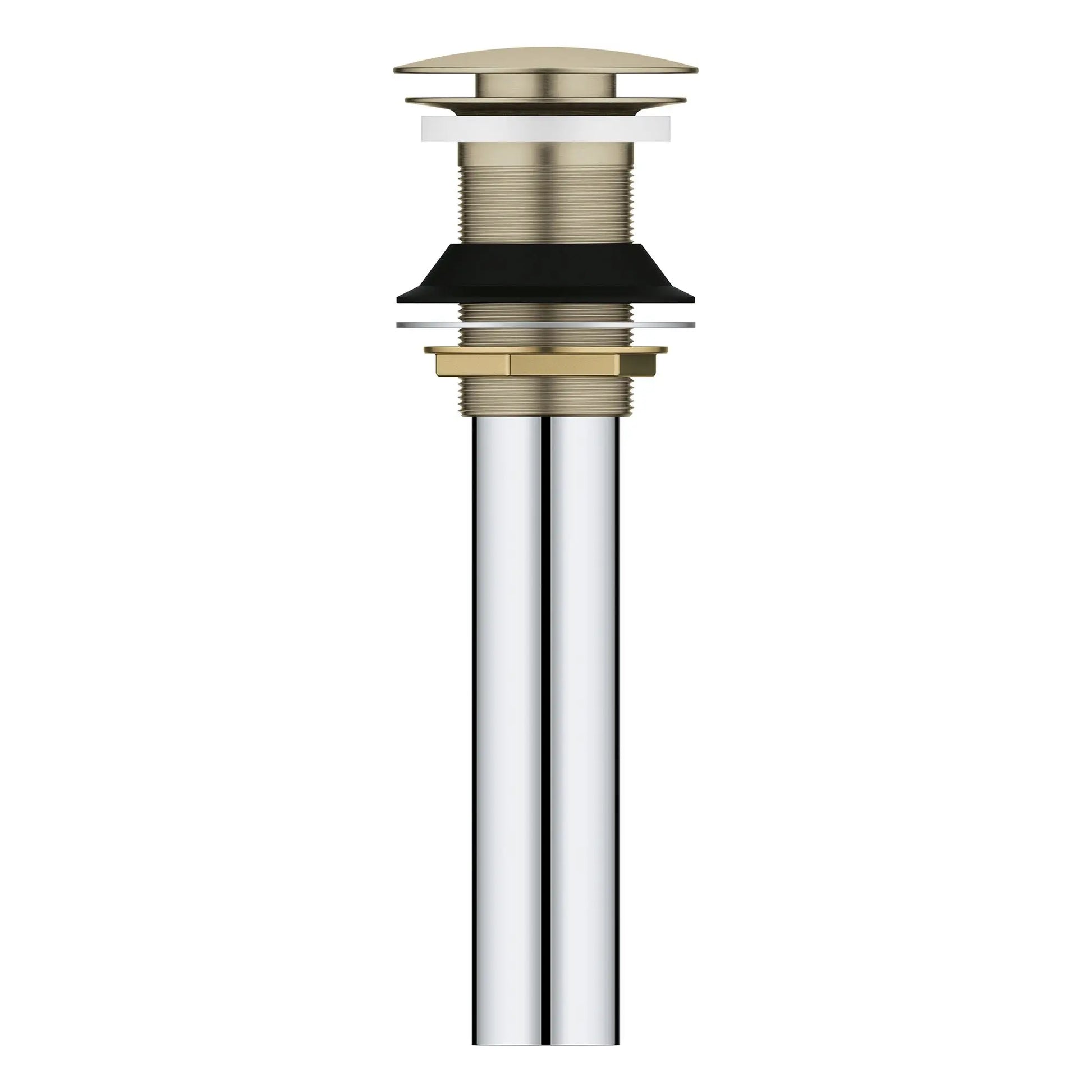 Grohe BATHROOM SINK POP-UP DRAIN W/O OVERFLOW  Brushed Nickel 48657EN0 - Plumbing Market