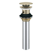 Grohe BATHROOM SINK POP-UP DRAIN WITH OVERFLOW  Brushed Nickel 48656EN0 - Plumbing Market