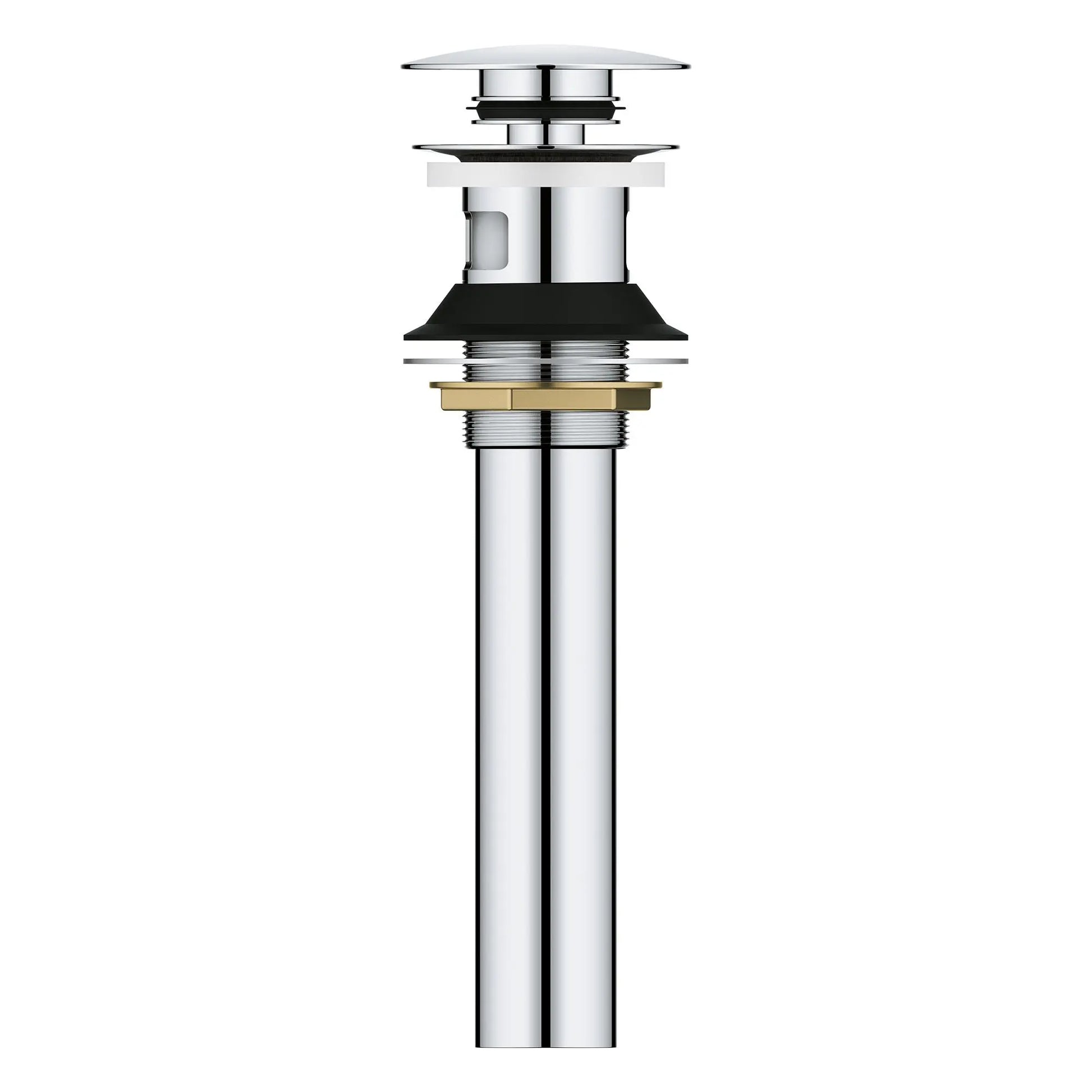 Grohe BATHROOM SINK POP-UP DRAIN WITH OVERFLOW  Chrome 48656000 - Plumbing Market