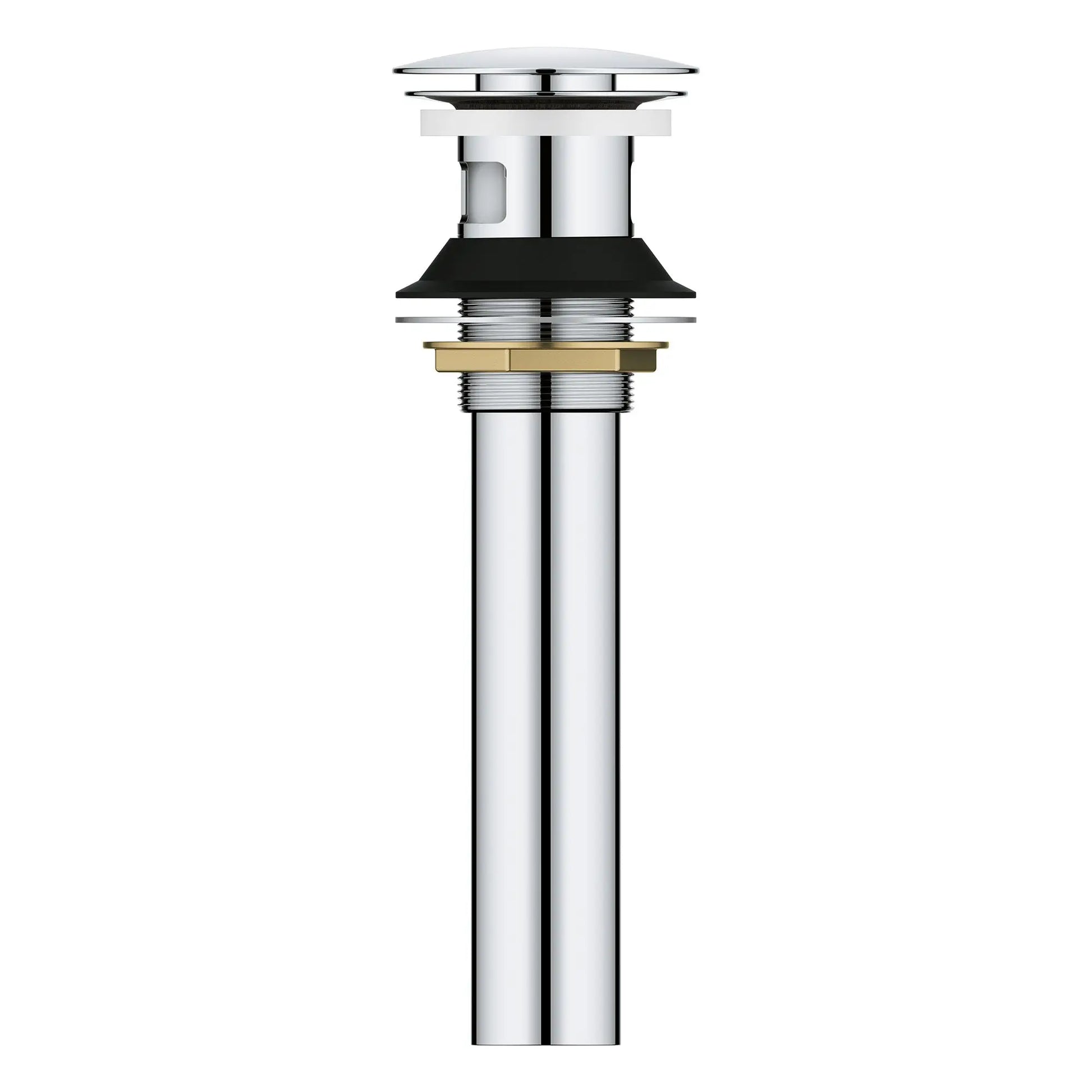 Grohe BATHROOM SINK POP-UP DRAIN WITH OVERFLOW  Chrome 48656000 - Plumbing Market