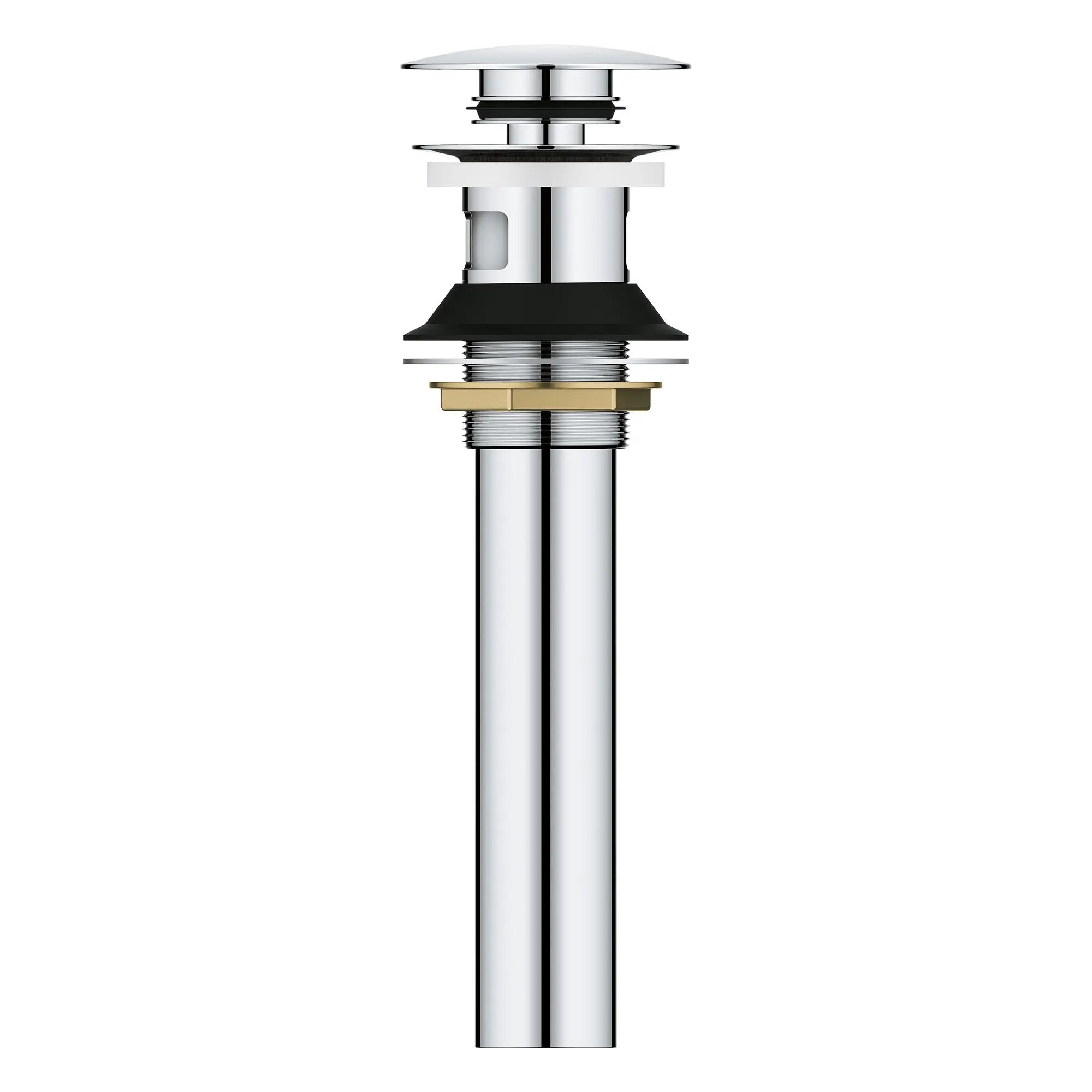 Grohe BATHROOM SINK POP-UP DRAIN WITH OVERFLOW  Chrome 48656000 - Plumbing Market