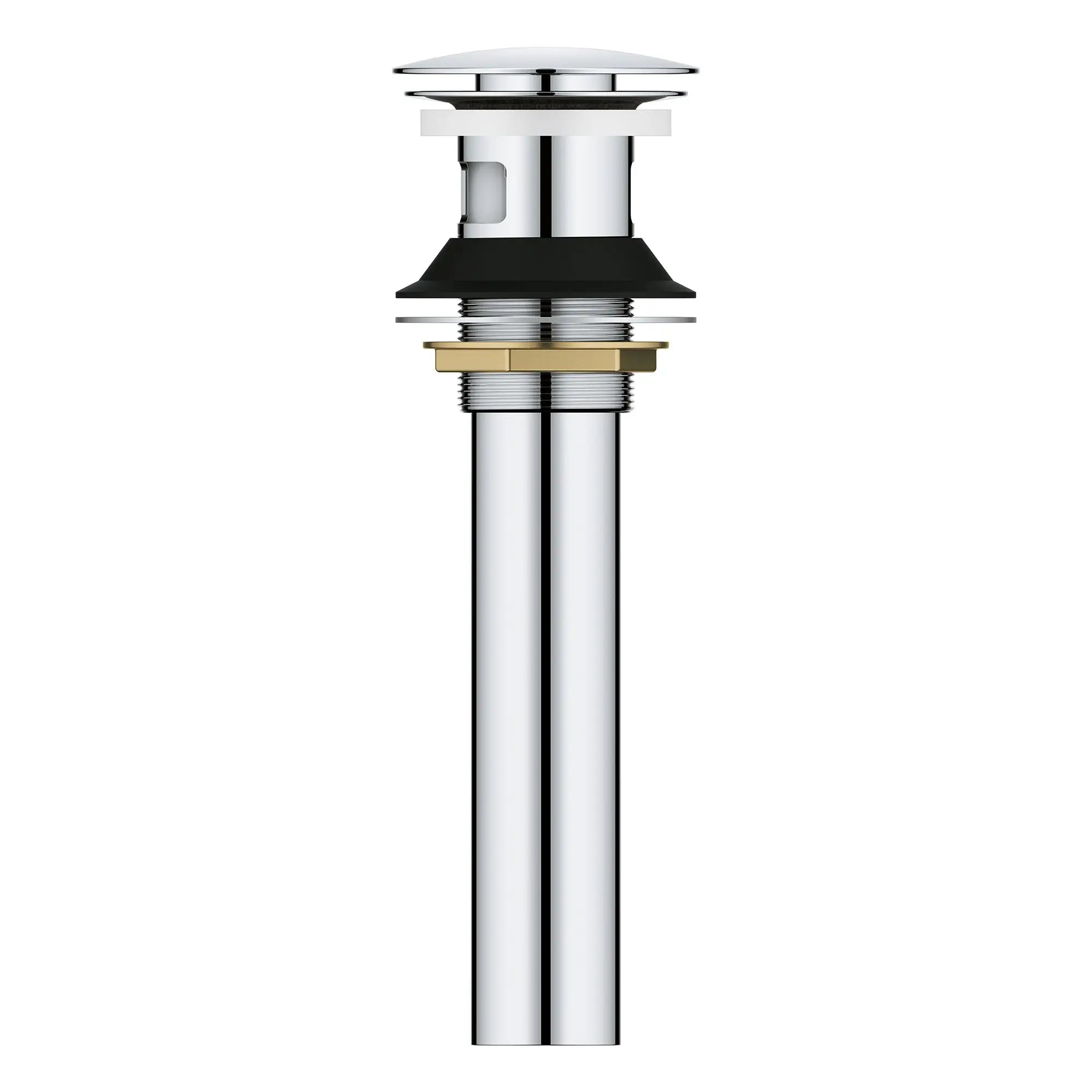 Grohe BATHROOM SINK POP-UP DRAIN WITH OVERFLOW  Chrome 48656000 - Plumbing Market