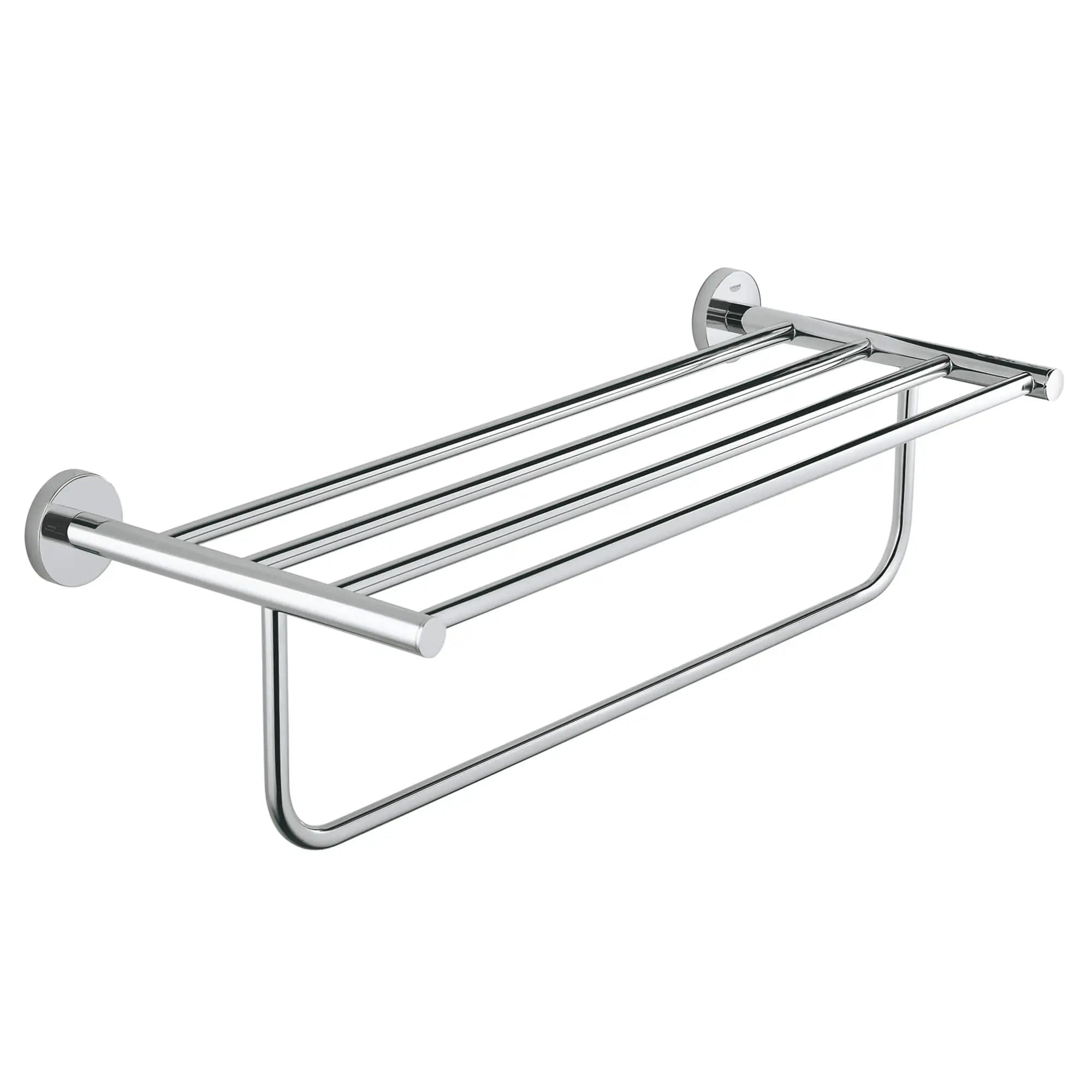 Grohe BAUCOSMOPOLITAN MULTI-TOWEL RACK 564 MM  Chrome 40462001 - Plumbing Market