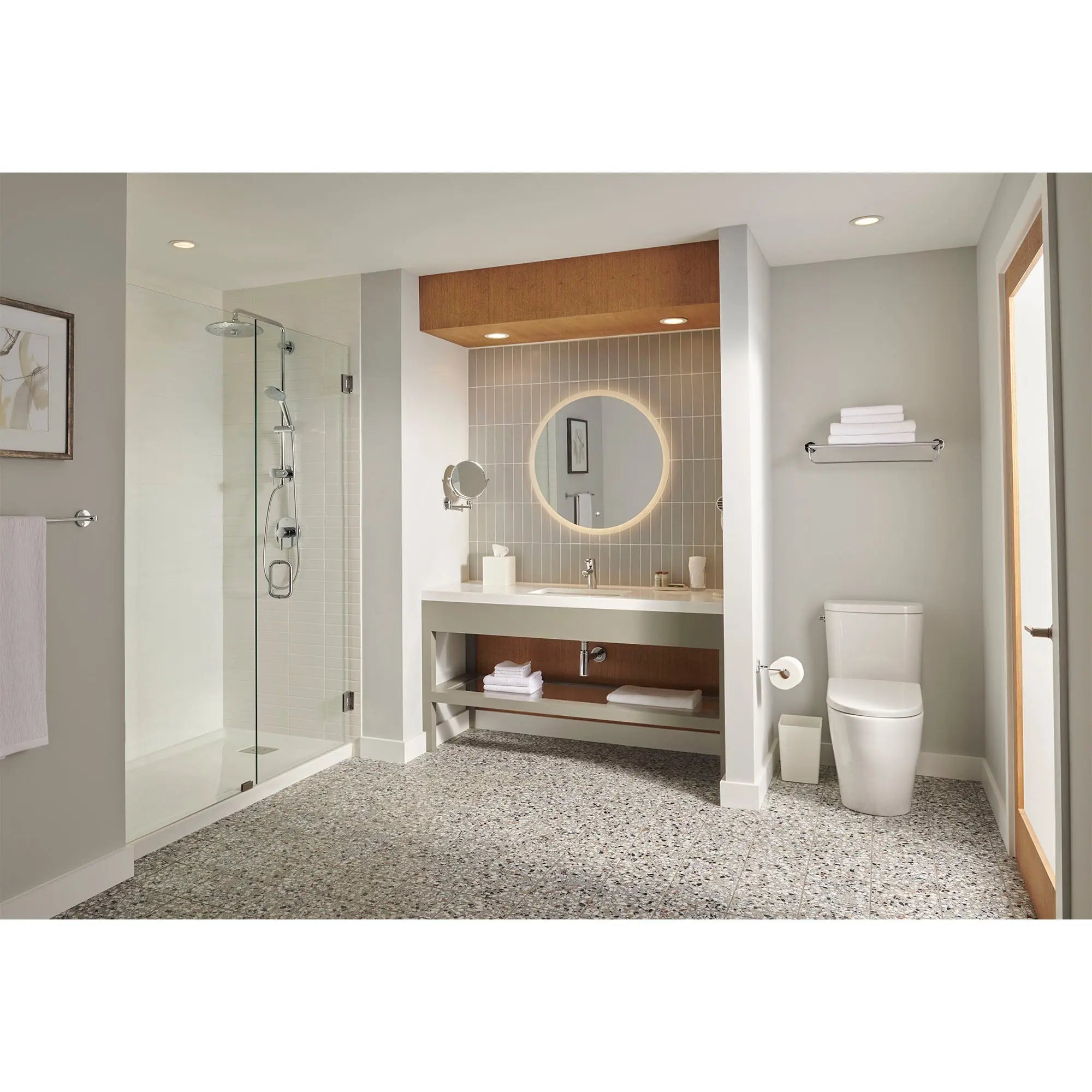 Grohe BAUCOSMOPOLITAN MULTI-TOWEL RACK 564 MM  Chrome 40462001 - Plumbing Market