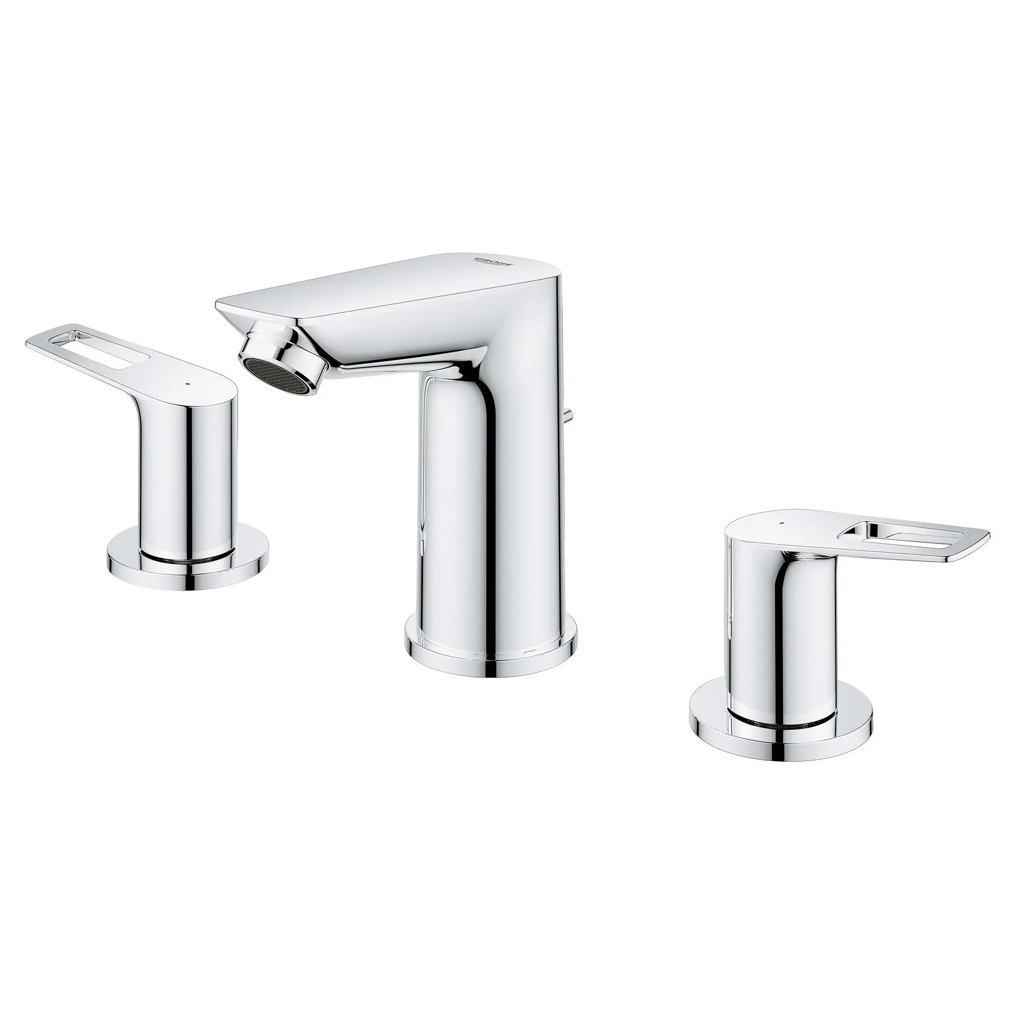 Grohe BAULOOP 8IN WIDESPREAD BATHROOM FAUCET  Chrome 20225001 - Plumbing Market