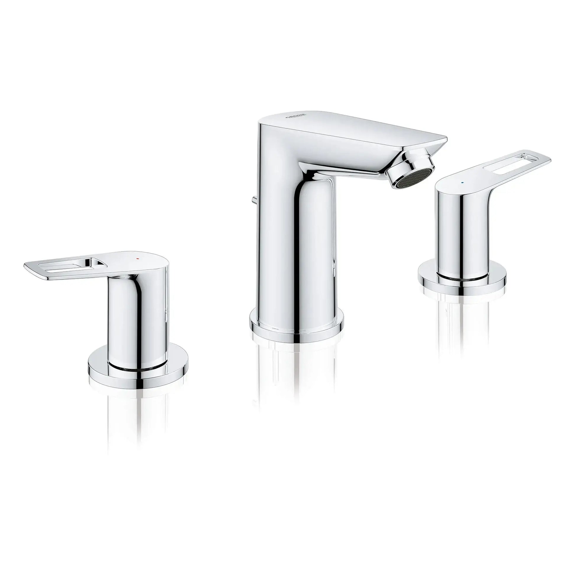 Grohe BAULOOP 8IN WIDESPREAD BATHROOM FAUCET  Chrome 20225001 - Plumbing Market