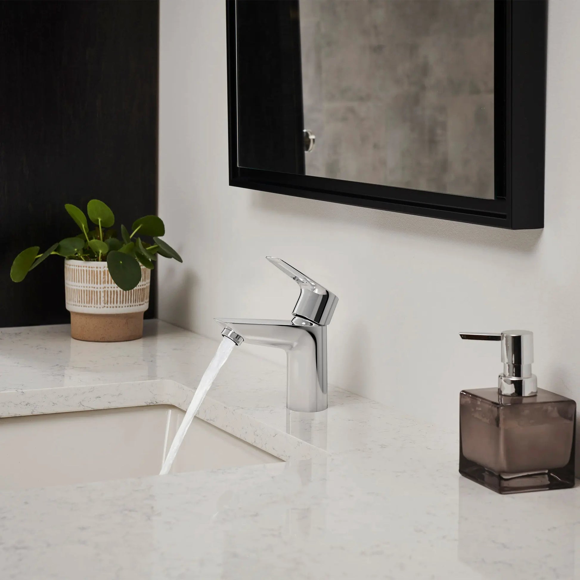 Grohe BAULOOP OHM FAUCET S-SIZE LESS DRAIN  Chrome 23085001 - Plumbing Market