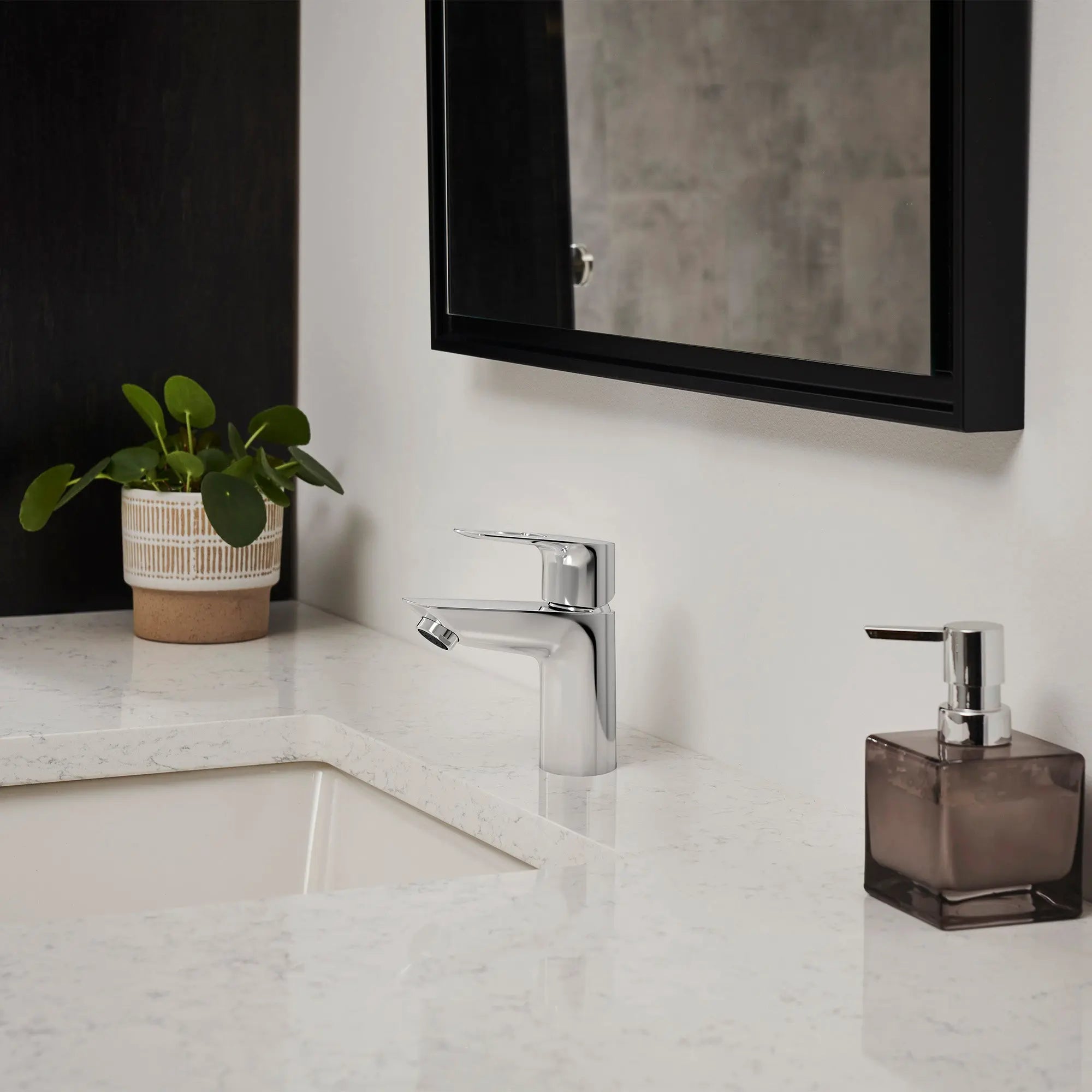 Grohe BAULOOP OHM FAUCET S-SIZE LESS DRAIN  Chrome 23085001 - Plumbing Market