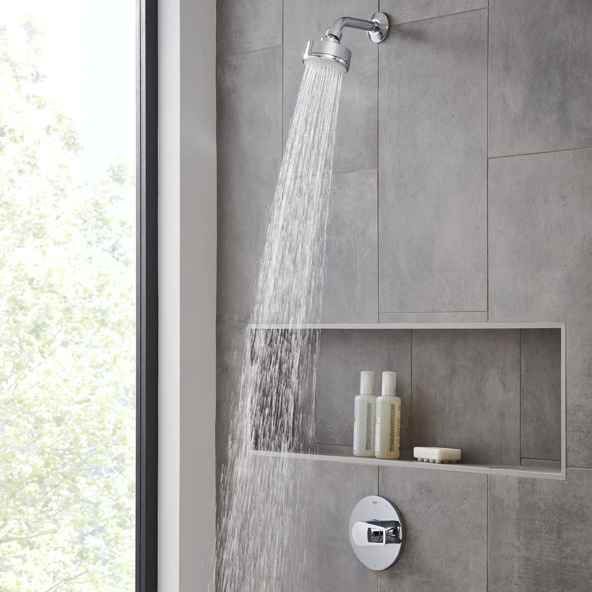 Grohe BAULOOP PRESSURE BALANCE VALVE TRIM  Chrome 19595001 - Plumbing Market