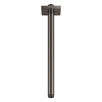 Grohe CEILING MOUNT ARM SQUARE  Hard Graphite 27487A00 - Plumbing Market